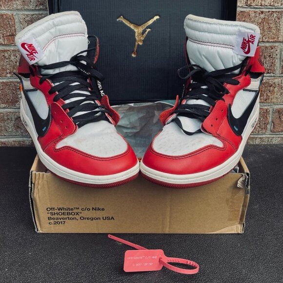 Size 12 - Jordan 1 Retro OG x Off-White High Chicago - Picture 1 of 12
